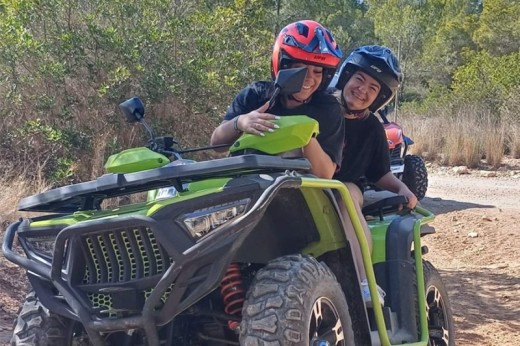 Ruta en Quad por la Sierra Helada en Benidorm (1h)