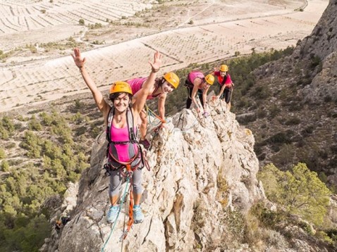 Vía Ferrata Sierra del Lugar, Molina de Segura | Murcia