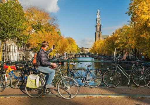 amsterdam tour in bicicletta