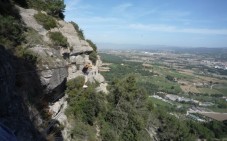 Via Ferrata en Centelles, Barcelona - Baumes Corcades