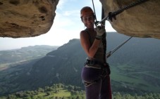 Via Ferrata en Centelles, Barcelona - Baumes Corcades