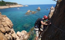 Via Ferrata en Girona - Cala del Moli