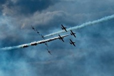 Volar un avión de combate, 45 minutos - Sion, Suiza