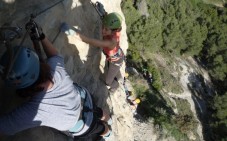 Via Ferrata en Centelles, Barcelona - Baumes Corcades